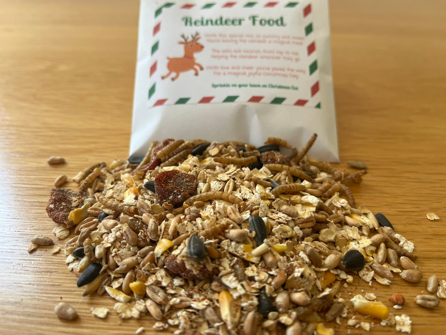 Reindeer Food with Poem