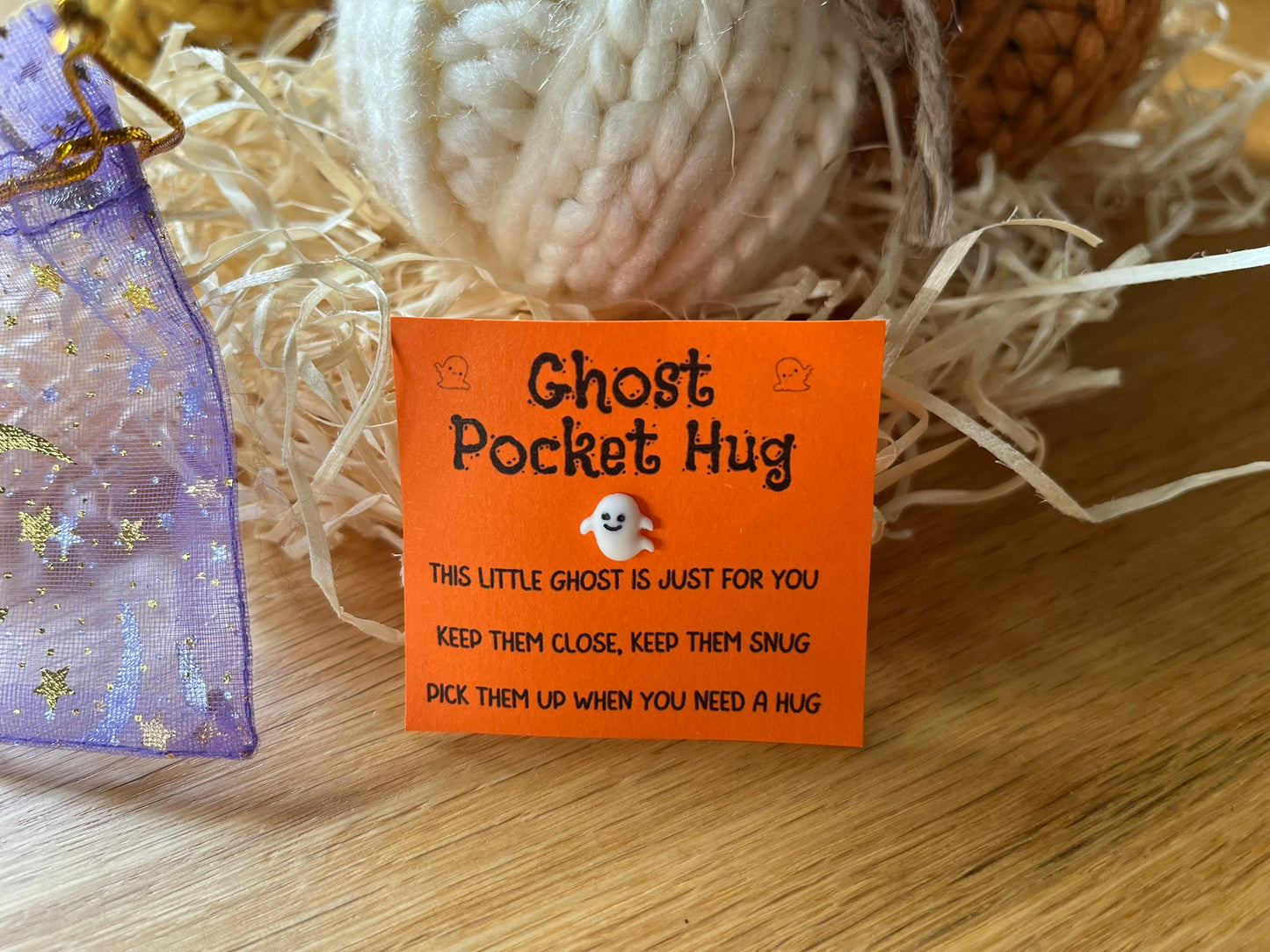 5 x Ghost Pocket Hugs