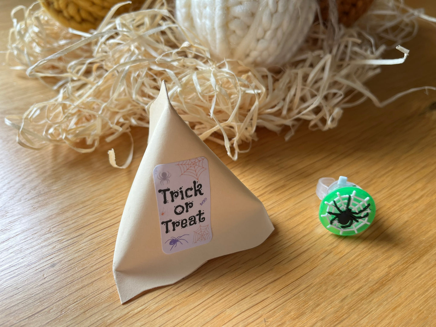 Trick or Treat Halloween Ring