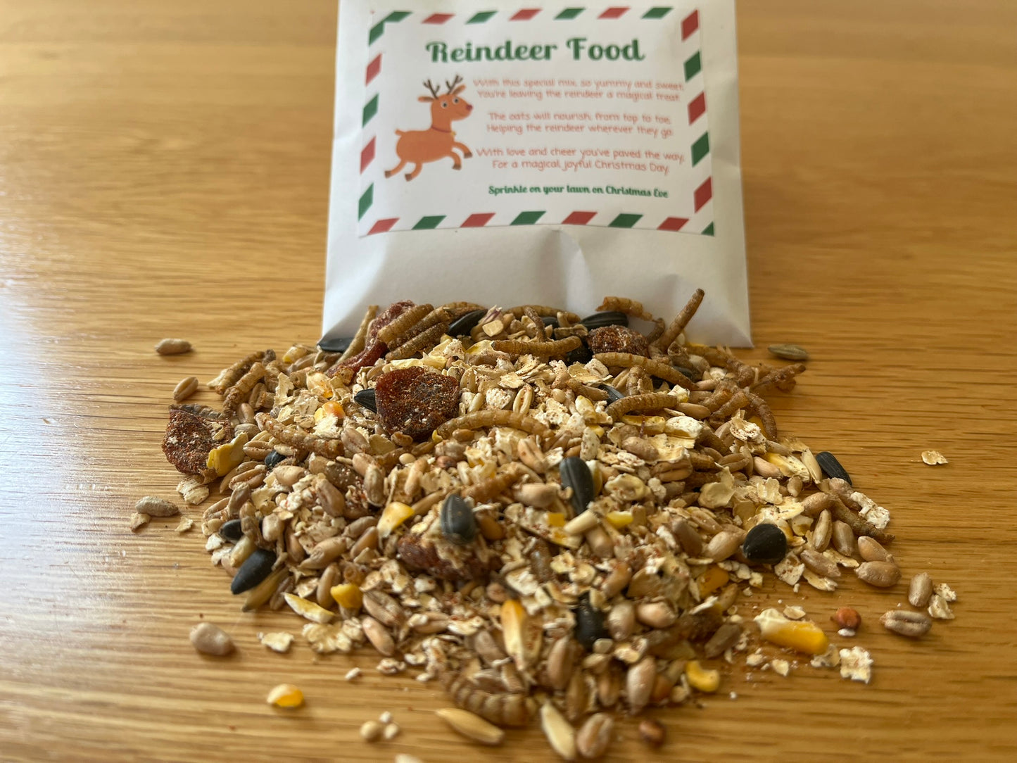 Reindeer Food with Poem
