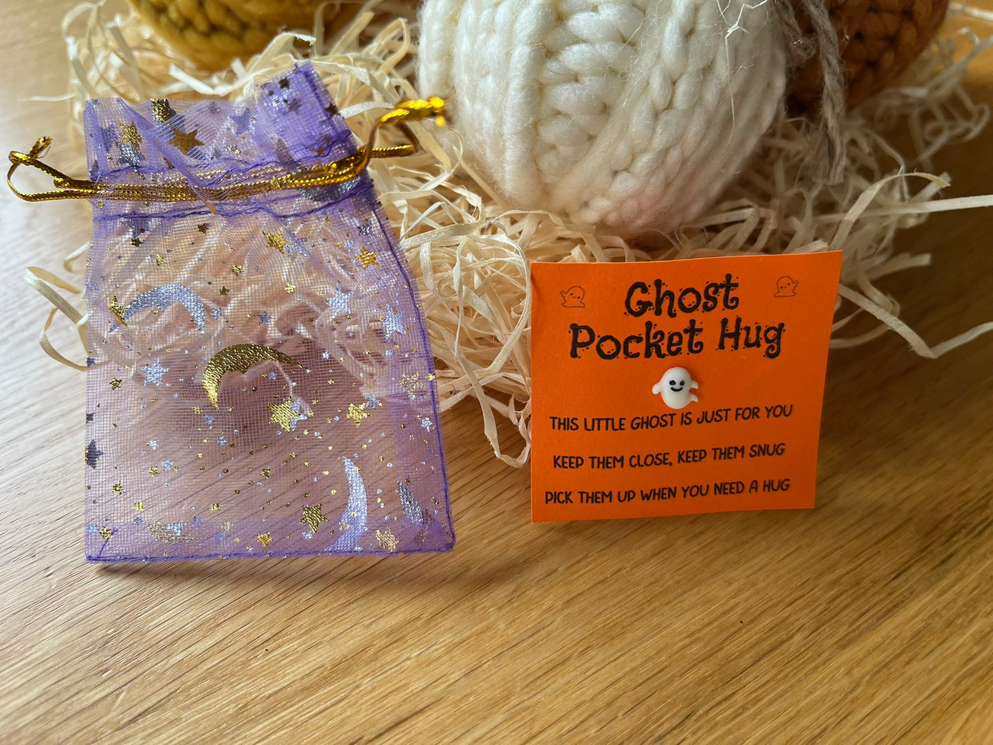 5 x Ghost Pocket Hugs