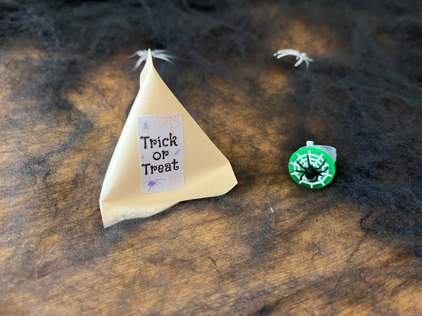 Trick or Treat Halloween Ring