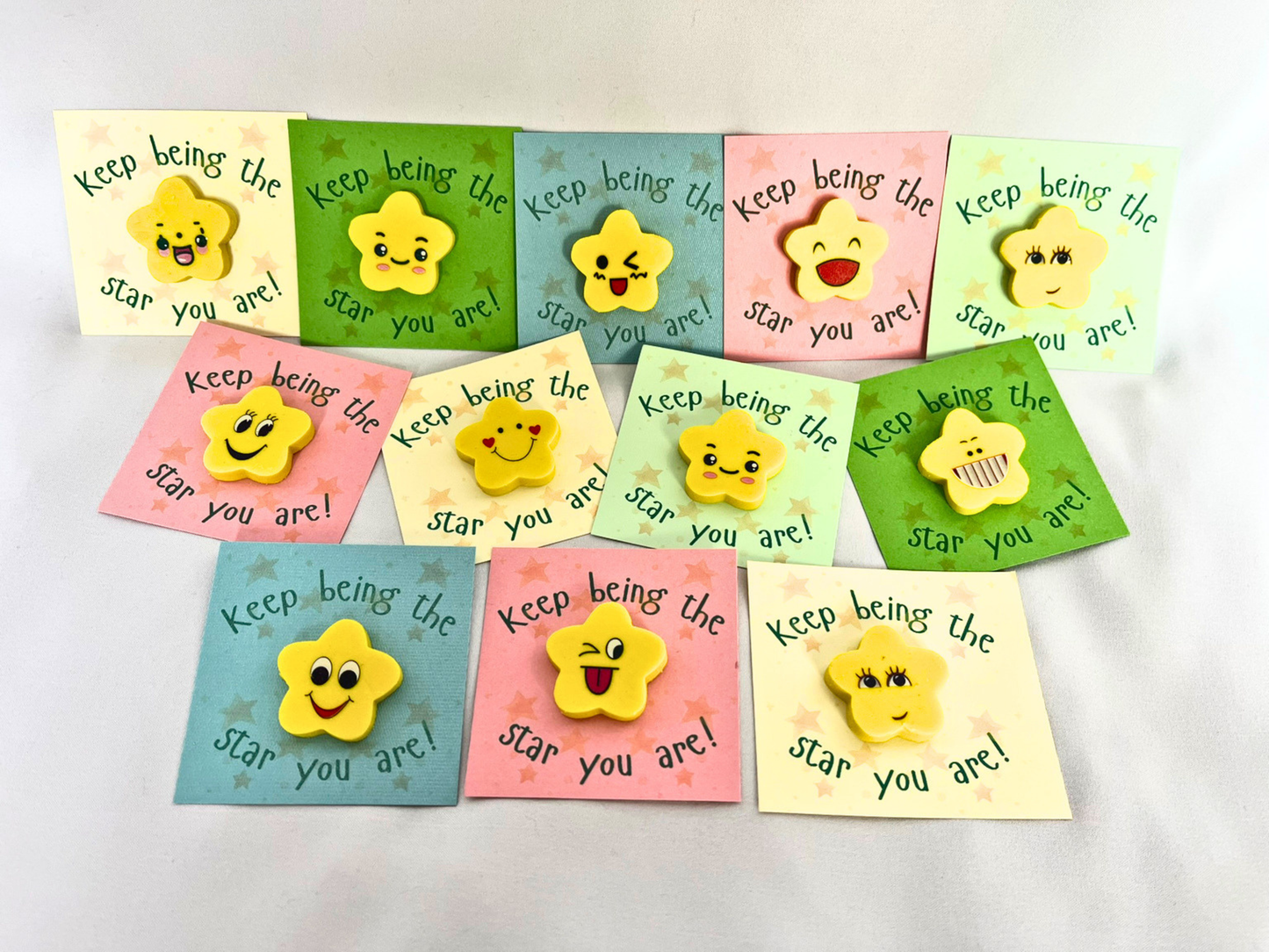 Emoji Star Rubber