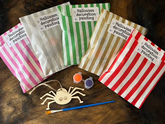 Wooden Halloween Painting Decoration Set