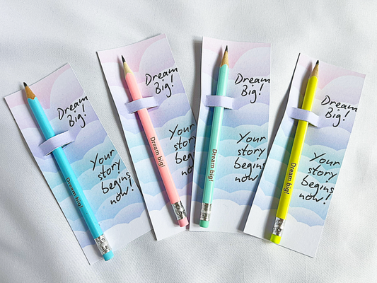5 x Dream Big Pencils