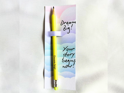5 x Dream Big Pencils