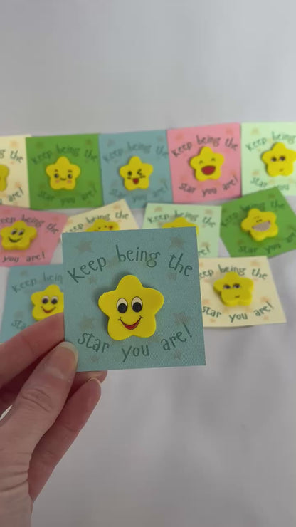 Emoji Star Rubber