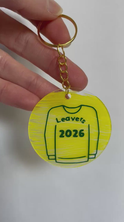 2026 School Leavers Keyring