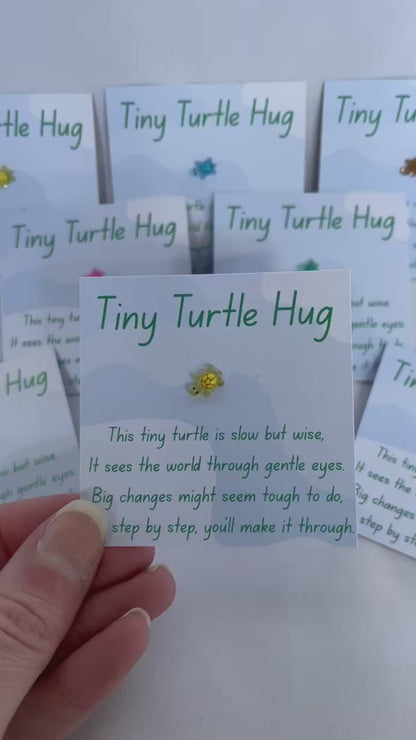 Tiny Turtle Pocket Hug
