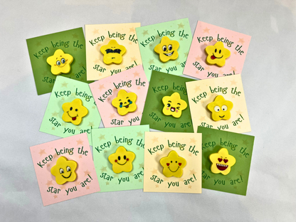 Emoji Star Rubber