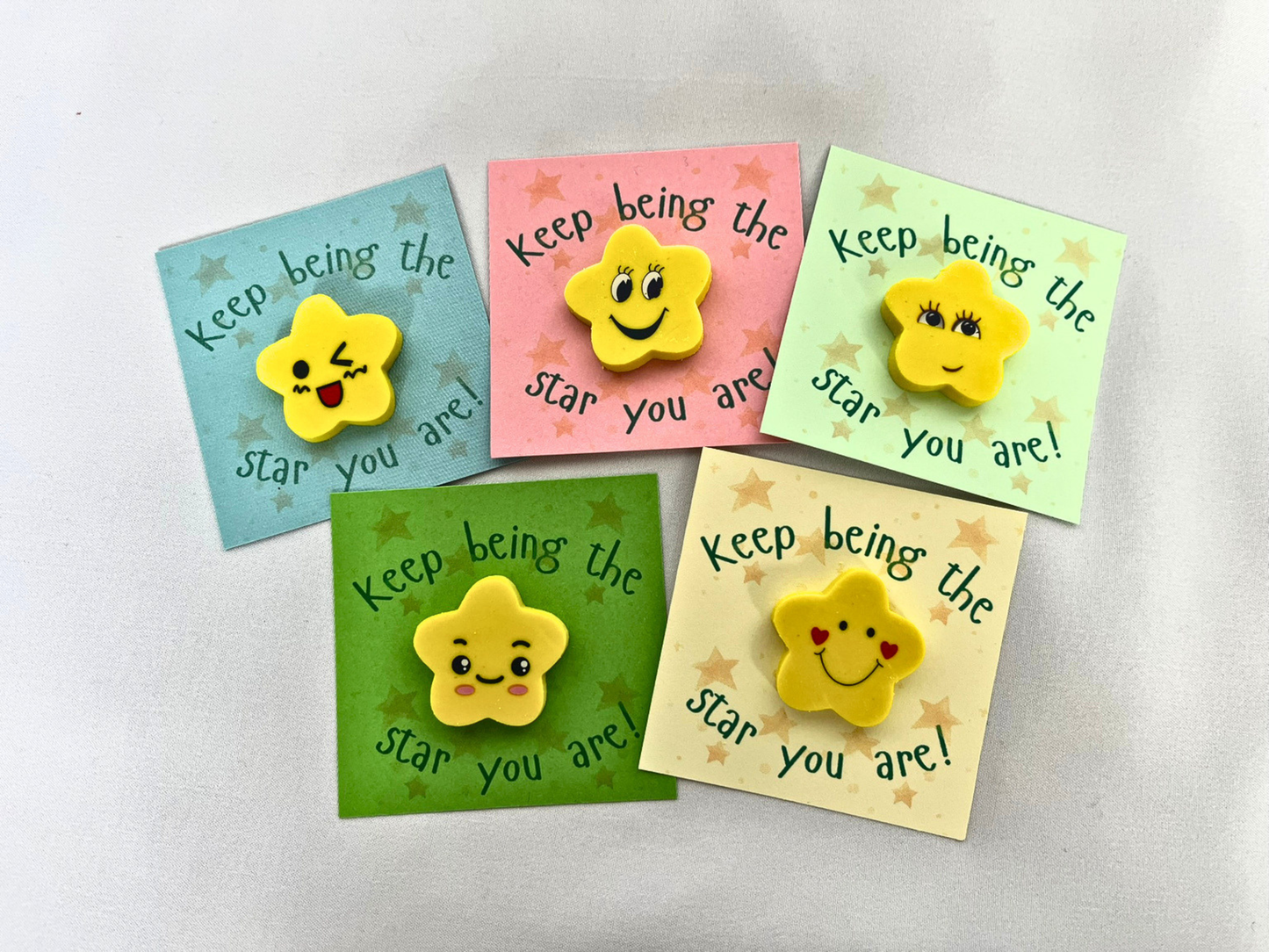 Emoji Star Rubber