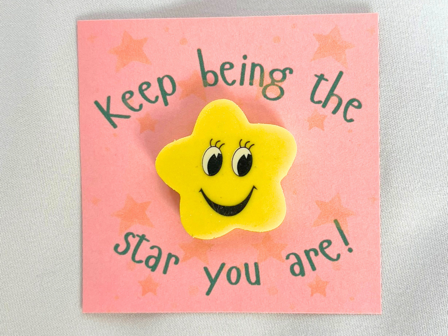 Emoji Star Rubber