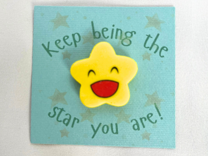 Emoji Star Rubber