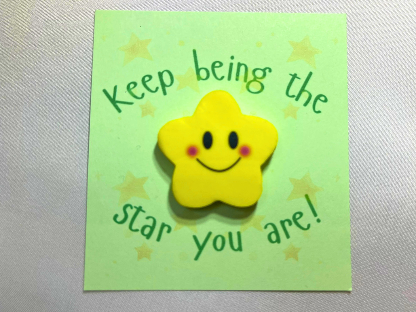 Emoji Star Rubber