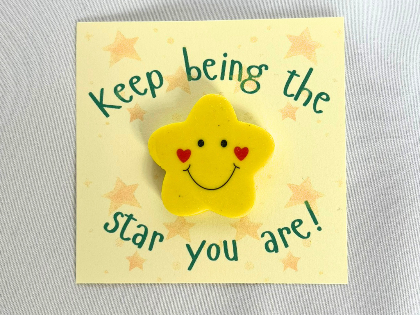 Emoji Star Rubber