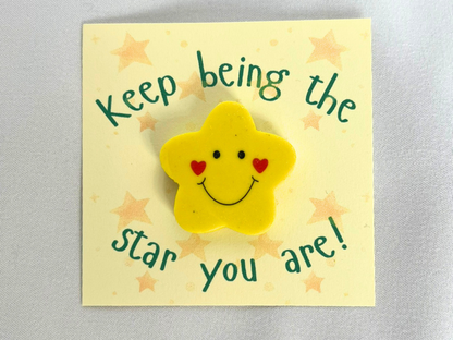 Emoji Star Rubber