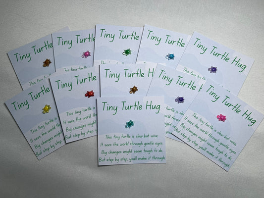 5 x Tiny Turtle Pocket Hugs